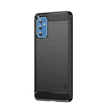 Custodia morbida in TPU in fibra di carbonio con trama spazzolata serie MOFI Gentleness, For Samsung Galaxy S22 5G, For Samsung Galaxy S22+ 5G, For Samsung Galaxy S22 Ultra 5G, For Samsung Galaxy A13 5G, For Samsung Galaxy M52 5G