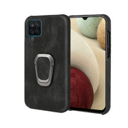 Custodia in PU con supporto anello per Samsung Galaxy A12