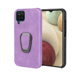 Custodia in PU con anello per Samsung Galaxy A12