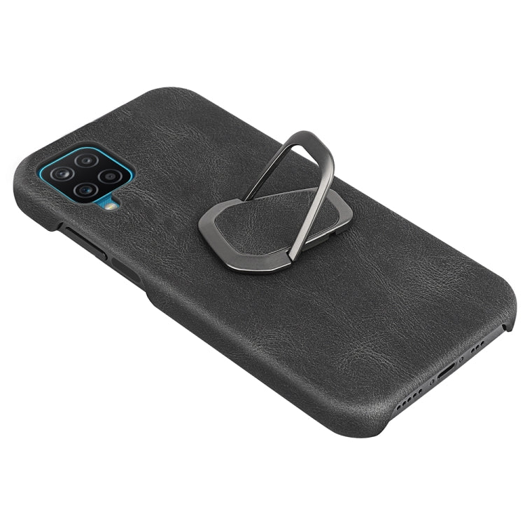 Custodia in PU con anello per Samsung Galaxy A12