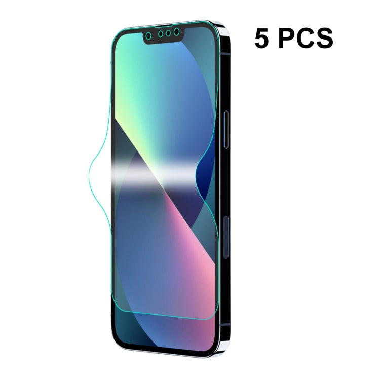 Pellicola idrogel antideflagrante ENKAY da 5 pezzi per iPhone 13 Pro Max, For iPhone 13 Pro Max(5 PCS)