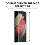Per Samsung Galaxy S21 Ultra ENKAY 0,26 mm Pellicola in vetro temperato curvato a caldo 3D, 1pc, 2pcs, 5pcs