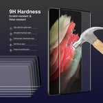 Per Samsung Galaxy S21 Ultra ENKAY 0,26 mm Pellicola in vetro temperato curvato a caldo 3D, 1pc, 2pcs, 5pcs