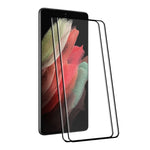 Per Samsung Galaxy S21 Ultra ENKAY 0,26 mm Pellicola in vetro temperato curvato a caldo 3D, 1pc, 2pcs, 5pcs