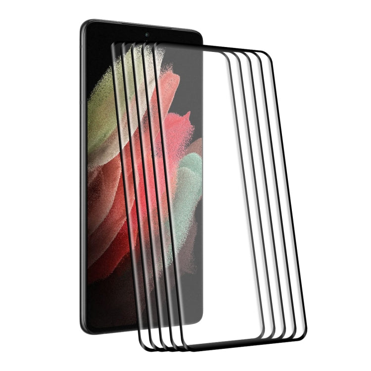 Per Samsung Galaxy S21 Ultra ENKAY 0,26 mm Pellicola in vetro temperato curvato a caldo 3D, 1pc, 2pcs, 5pcs