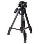 Supporto per treppiede in lega di alluminio YUNTENG VCT-668 per testa di smorzamento tridimensionale, VCT-668