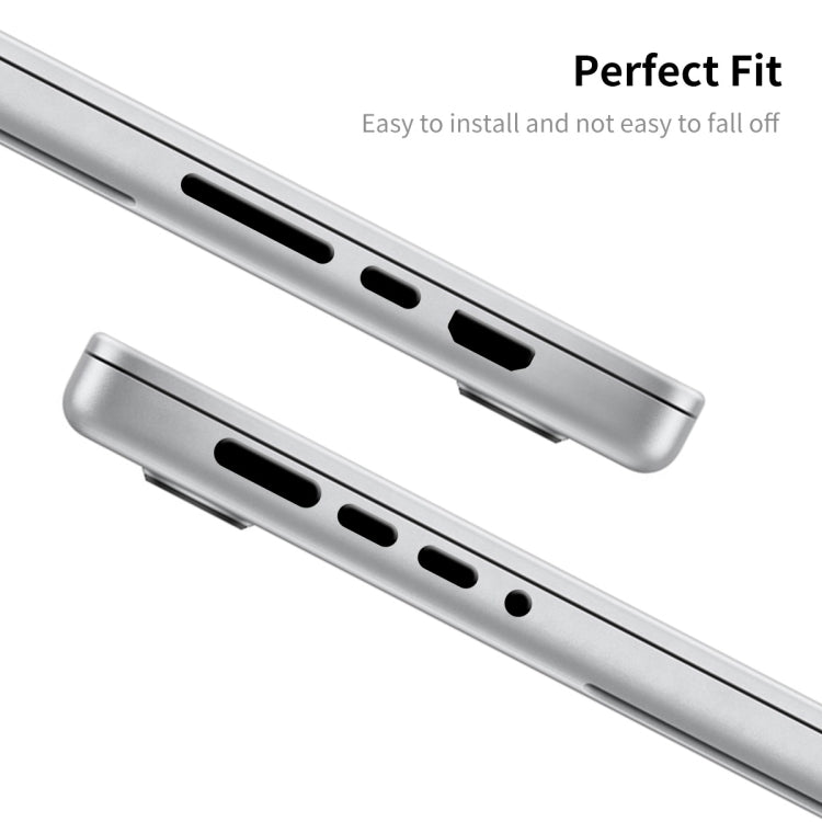 Tappi antipolvere in silicone ENKAY Hat-Prince per MacBook Pro 14,2 pollici A2442 / 16,2 pollici A2485 2021