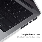 Tappi antipolvere in silicone ENKAY Hat-Prince per MacBook Pro 14,2 pollici A2442 / 16,2 pollici A2485 2021