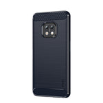 Custodia morbida in TPU in fibra di carbonio con trama spazzolata serie MOFI Gentleness, For Motorola Moto E20 / E30 / E40, For Motorola Moto G Pure 2021, For Nokia XR20