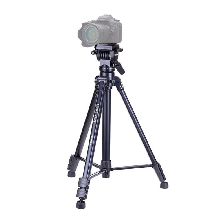 Supporto per treppiede in lega di alluminio YUNTENG VCT-880 con testa tridimensionale, VCT-880
