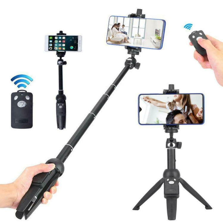 Yunteng YT-9928 3 in 1 Portable Tripod, Monopod Selfie Stick, Bluetooth Remote Shutter for All Smartphones