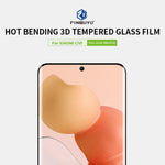 PINWUYO 9H Pellicola in vetro temperato per piegatura a caldo 3D, For Xiaomi CiVi, For Xiaomi Mix4