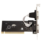 Porta seriale RS232 TX382B Adattatore scheda riser Com a 2 porte da 2 porte Pci a 9 pin con numero di tracciamento