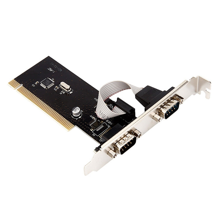 Porta seriale RS232 TX382B Adattatore scheda riser Com a 2 porte da 2 porte Pci a 9 pin con numero di tracciamento