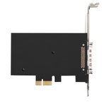 Scheda di espansione porta seriale PCIE a DB9 RS232 Convertitore scheda riser PCI-E Express