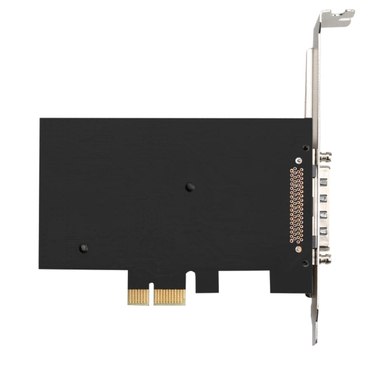 Scheda di espansione porta seriale PCIE a DB9 RS232 Convertitore scheda riser PCI-E Express