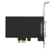 Scheda di espansione porta seriale PCIE a DB9 RS232 Convertitore scheda riser PCI-E Express