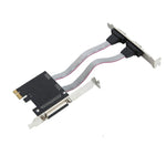 Adattatore PCIe PCI-e per scheda riser porta parallela della stampante