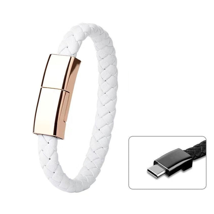 XJ-72 Cavo dati per la ricarica del braccialetto da USB a USB-C / Type-C da 20 cm, Type-C, 20cm Type-C
