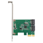 ASM1061 Scheda adattatore Pci-e2.0 X1 a SATA 3.0 a 2 porte