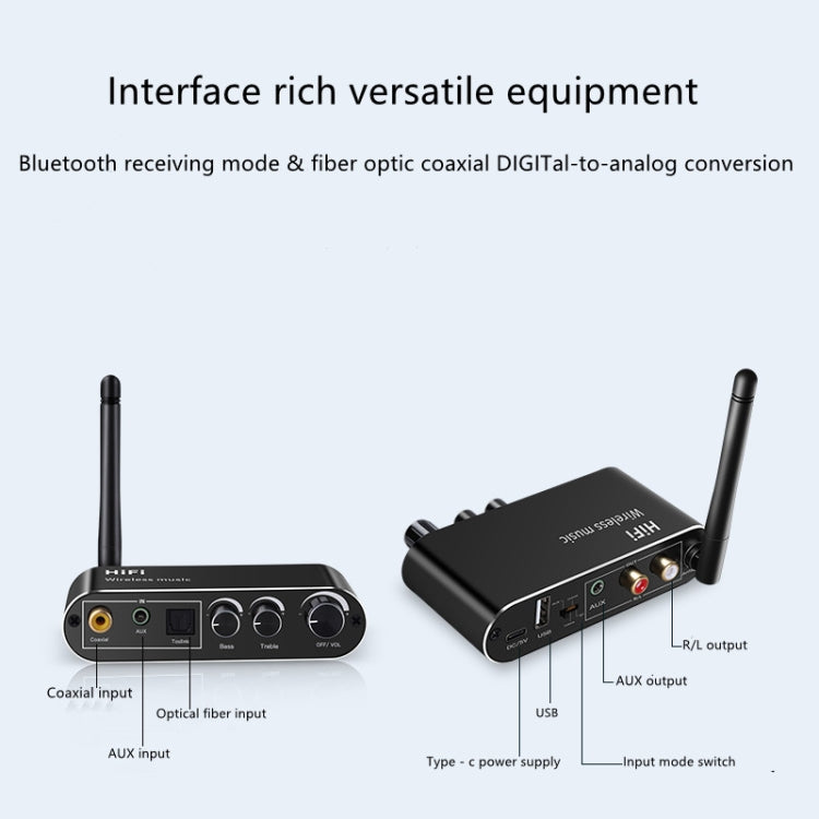 Adattatore audio coassiale Bluetooth 5.0 T01