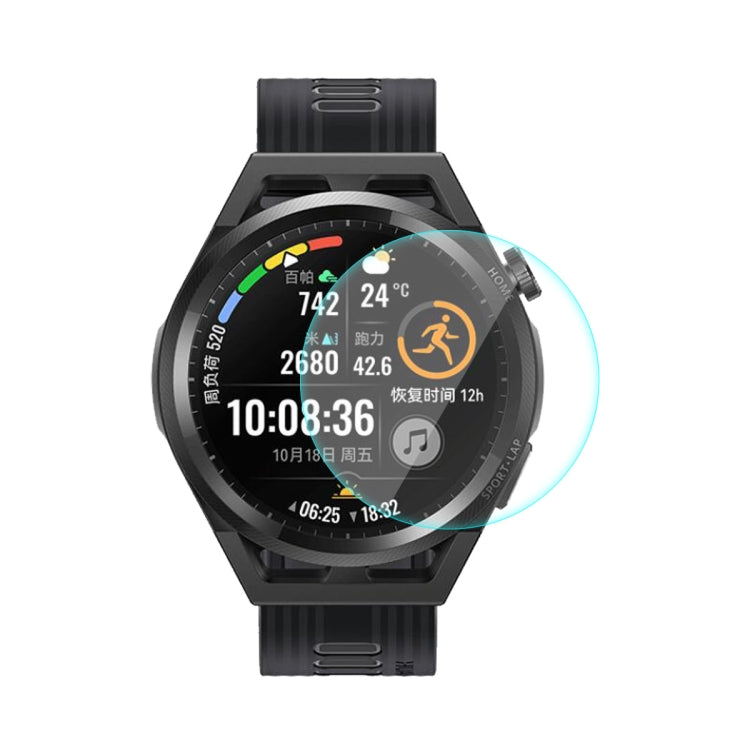 Per Huawei Watch GT Runner 46mm ENKAY Hat-Prince 0.2mm 9H 2.15D Pellicola proteggi schermo in vetro temperato con bordo curvo, 1 PC, 2 PCS, 5 PCS, 10 PCS