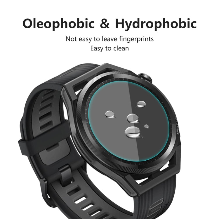 Per Huawei Watch GT Runner 46mm ENKAY Hat-Prince 0.2mm 9H 2.15D Pellicola proteggi schermo in vetro temperato con bordo curvo, 1 PC, 2 PCS, 5 PCS, 10 PCS