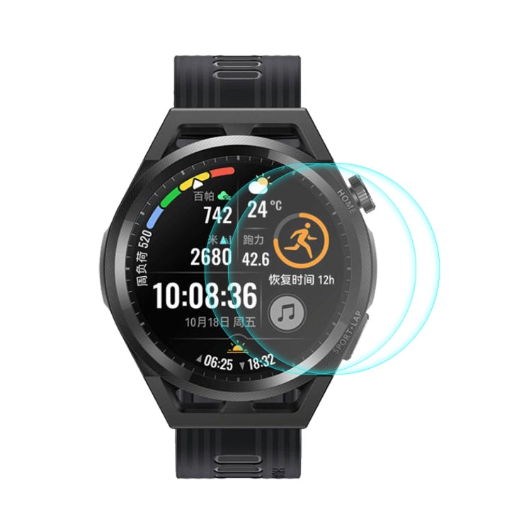 Per Huawei Watch GT Runner 46mm ENKAY Hat-Prince 0.2mm 9H 2.15D Pellicola proteggi schermo in vetro temperato con bordo curvo, 1 PC, 2 PCS, 5 PCS, 10 PCS