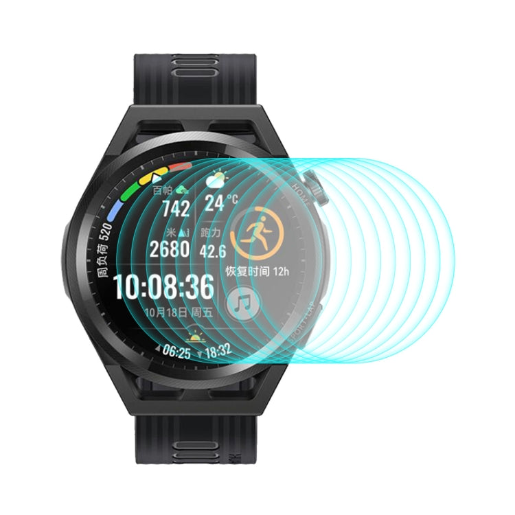 Per Huawei Watch GT Runner 46mm ENKAY Hat-Prince 0.2mm 9H 2.15D Pellicola proteggi schermo in vetro temperato con bordo curvo, 1 PC, 2 PCS, 5 PCS, 10 PCS