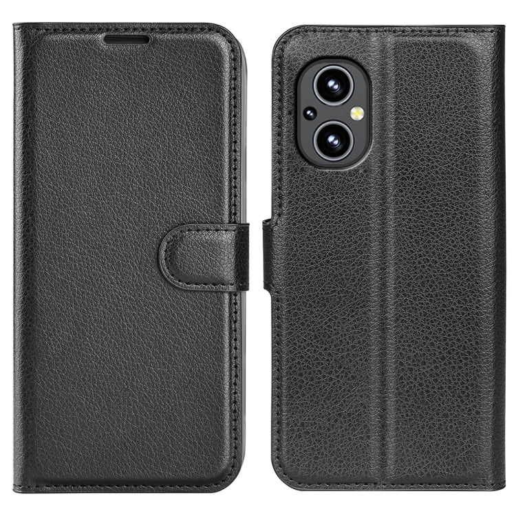 Per OnePlus Nord N20 5G Litchi Texture Custodia protettiva a vibrazione orizzontale con supporto e slot per schede e portafoglio, For OnePlus Nord N20 5G