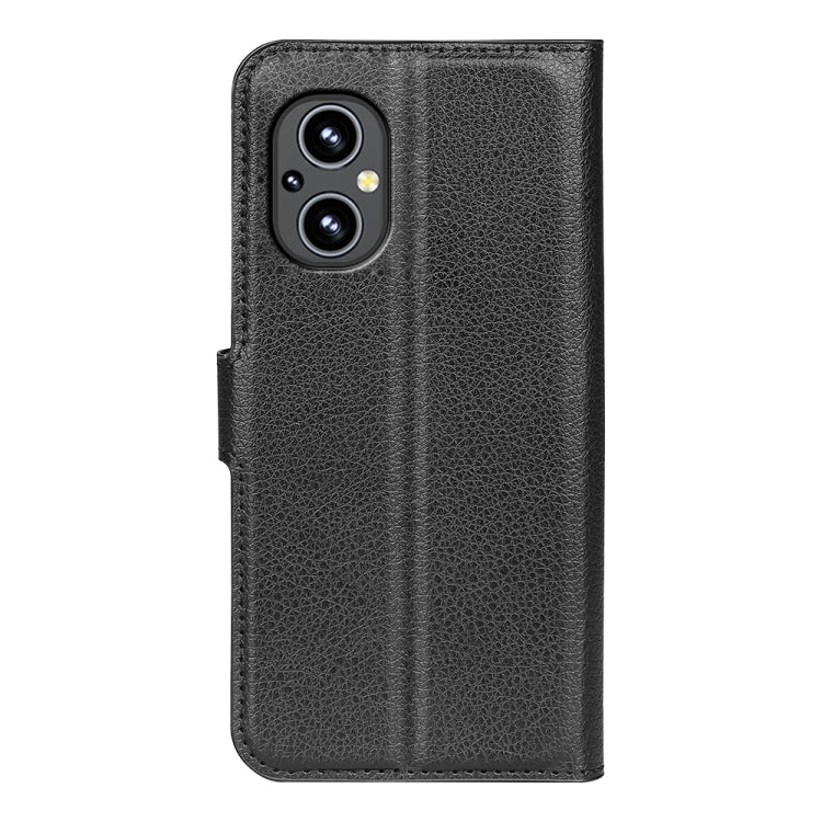 Per OnePlus Nord N20 5G Litchi Texture Custodia protettiva a vibrazione orizzontale con supporto e slot per schede e portafoglio, For OnePlus Nord N20 5G