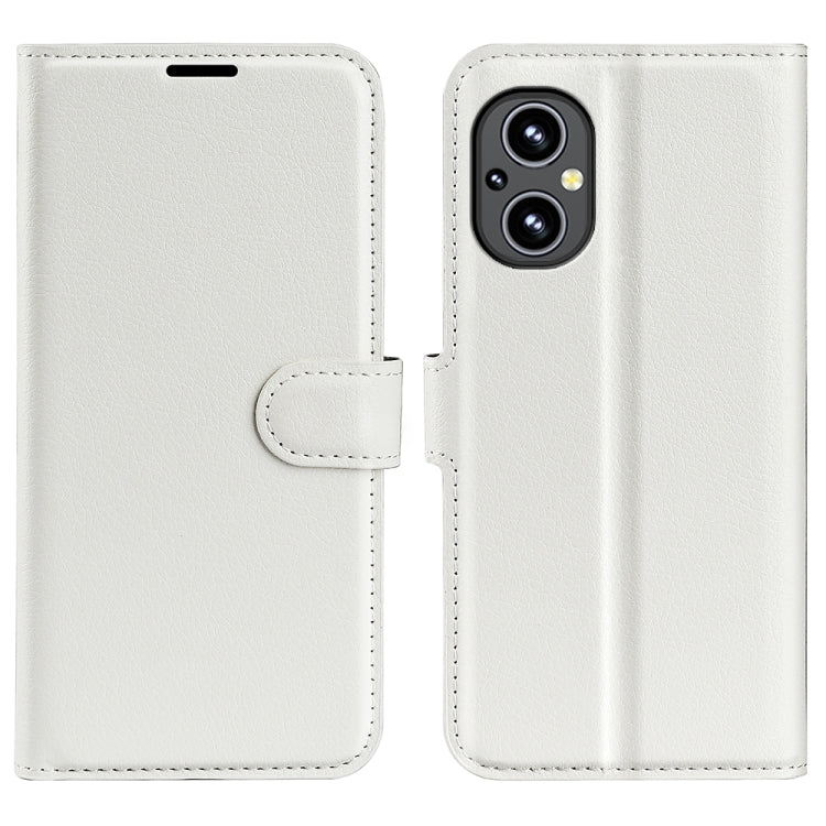Per OnePlus Nord N20 5G Litchi Texture Custodia protettiva a vibrazione orizzontale con supporto e slot per schede e portafoglio, For OnePlus Nord N20 5G