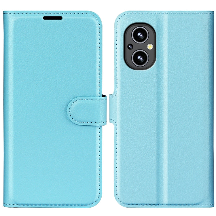Per OnePlus Nord N20 5G Litchi Texture Custodia protettiva a vibrazione orizzontale con supporto e slot per schede e portafoglio, For OnePlus Nord N20 5G