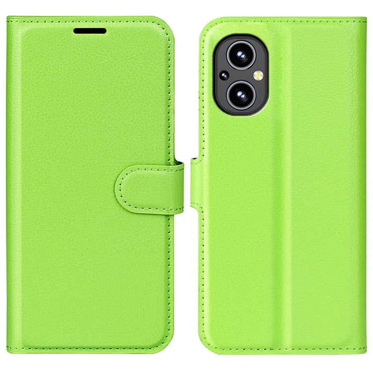 Per OnePlus Nord N20 5G Litchi Texture Custodia protettiva a vibrazione orizzontale con supporto e slot per schede e portafoglio, For OnePlus Nord N20 5G