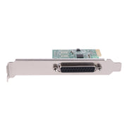 Porta parallela DB25 25pin PCIE Riser Card Stampante LPT a PCI-E Express Card Adattatore convertitore AX99100
