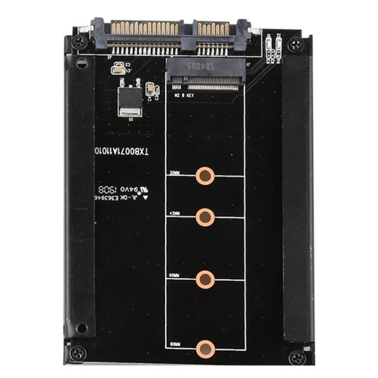 Scheda di espansione da M.2 a SATA3.0 Adattatore a 22 pin Scheda di conversione interfaccia SSD da 2,5 pollici