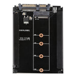 Scheda di espansione da M.2 a SATA3.0 Adattatore a 22 pin Scheda di conversione interfaccia SSD da 2,5 pollici
