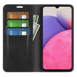 Custodia in pelle magnetica retro-pelle per Samsung Galaxy A33 5G con supporto, slot per carte e portafoglio, For Samsung Galaxy A33 5G