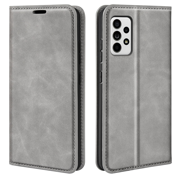 Custodia in pelle magnetica retro-pelle per Samsung Galaxy A33 5G con supporto, slot per carte e portafoglio, For Samsung Galaxy A33 5G