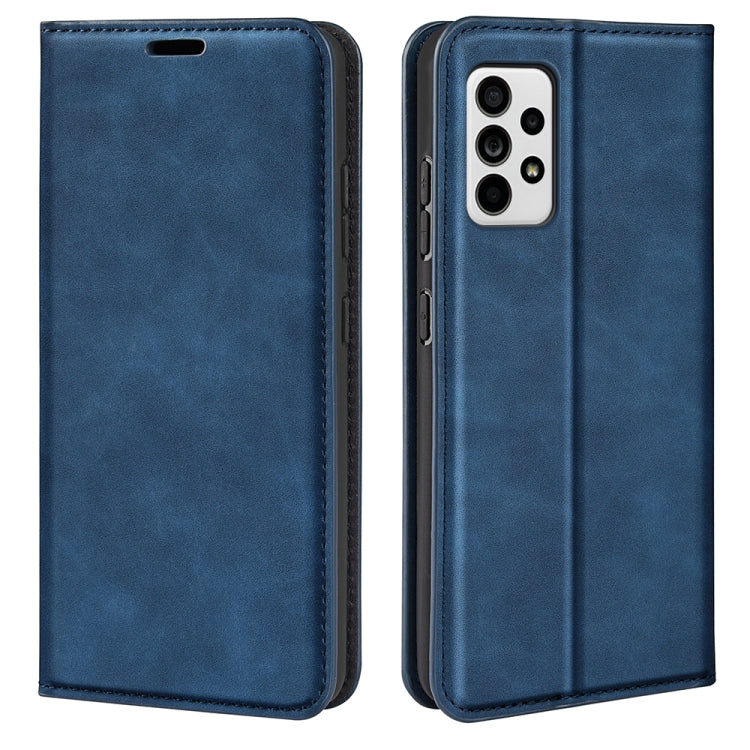 Custodia in pelle magnetica retro-pelle per Samsung Galaxy A33 5G con supporto, slot per carte e portafoglio, For Samsung Galaxy A33 5G