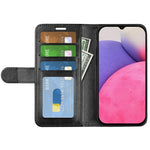 Per Samsung Galaxy A53 5G R64 Texture Custodia in pelle orizzontale a conchiglia con supporto e slot per schede e portafogli e cornice per foto, For Samsung Galaxy A33 5G