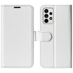 Per Samsung Galaxy A53 5G R64 Texture Custodia in pelle orizzontale a conchiglia con supporto e slot per schede e portafogli e cornice per foto, For Samsung Galaxy A33 5G