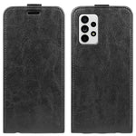 Per Samsung Galaxy A33 5G R64 Texture Custodia in pelle verticale a conchiglia con slot per schede e cornice per foto, For Samsung Galaxy A33 5G