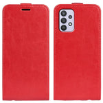 Per Samsung Galaxy A53 5G R64 Texture Custodia in pelle verticale a conchiglia con slot per schede e cornice per foto, For Samsung Galaxy A53 5G