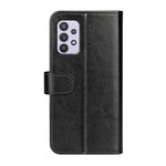 Per Samsung Galaxy A53 5G R64 Texture Custodia in pelle orizzontale a conchiglia con supporto e slot per schede e portafogli e cornice per foto, For Samsung Galaxy A53 5G
