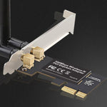 Scheda di rete PCI-E wireless con ricevitore WiFi a doppia frequenza da 300 M