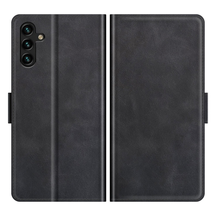 Per Samsung Galaxy A13 5G Custodia in pelle a vibrazione orizzontale con fibbia magnetica a doppio lato con supporto, slot per carte e portafoglio, For Samsung Galaxy A13 5G