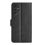 Per Samsung Galaxy A13 4G Custodia in pelle a vibrazione orizzontale con fibbia magnetica a doppio lato con supporto e slot per carte e portafoglio, For Samsung Galaxy A13 4G