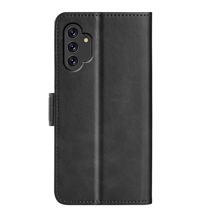 Per Samsung Galaxy A13 4G Custodia in pelle a vibrazione orizzontale con fibbia magnetica a doppio lato con supporto e slot per carte e portafoglio, For Samsung Galaxy A13 4G