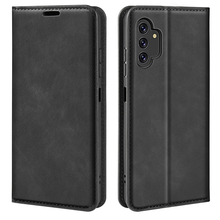 Custodia in pelle magnetica retro-pelle per Samsung Galaxy A13 4G con supporto, slot per schede e portafoglio, For Samsung Galaxy A13 4G